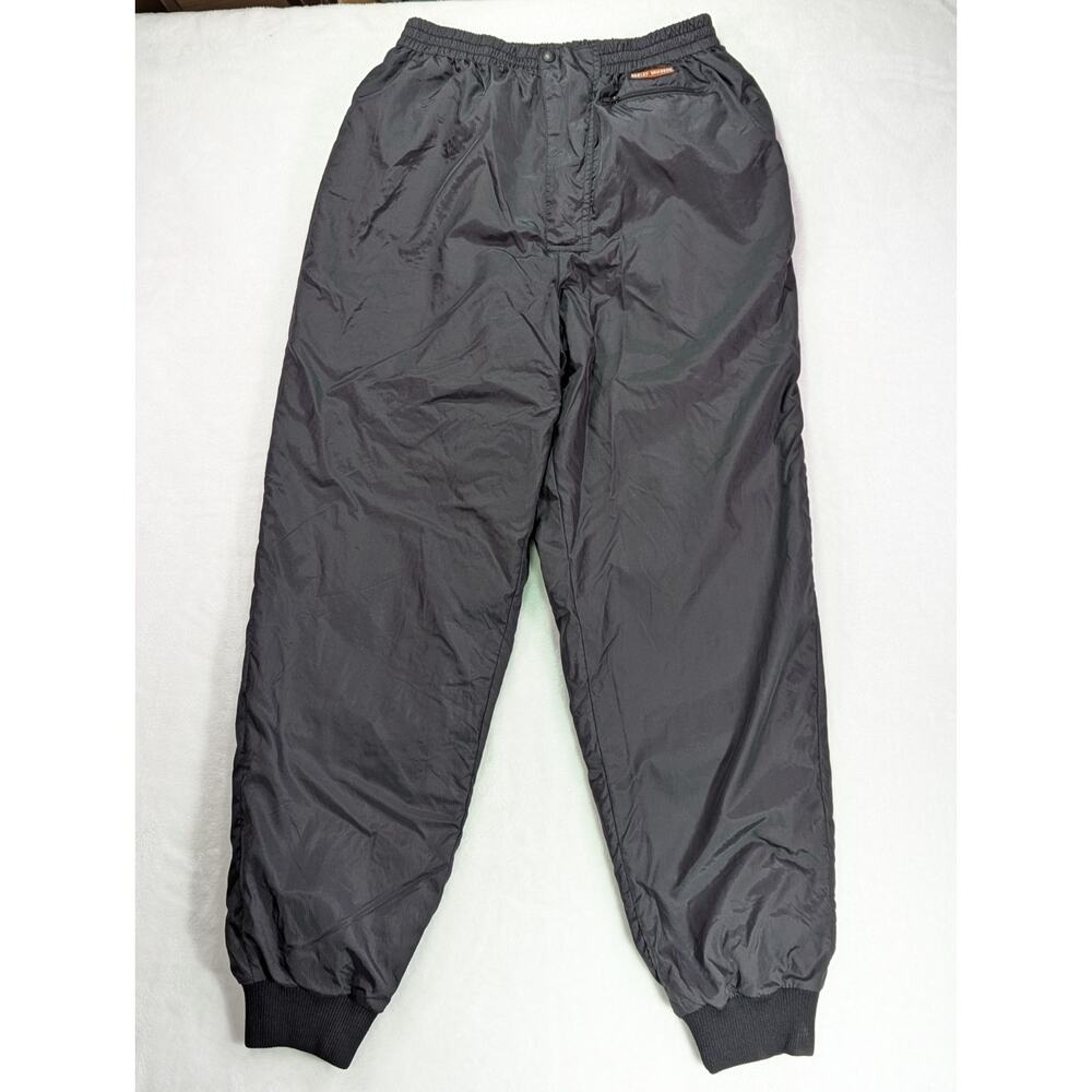 Heated Harley-Davidson Black Nylon Jogger Pants